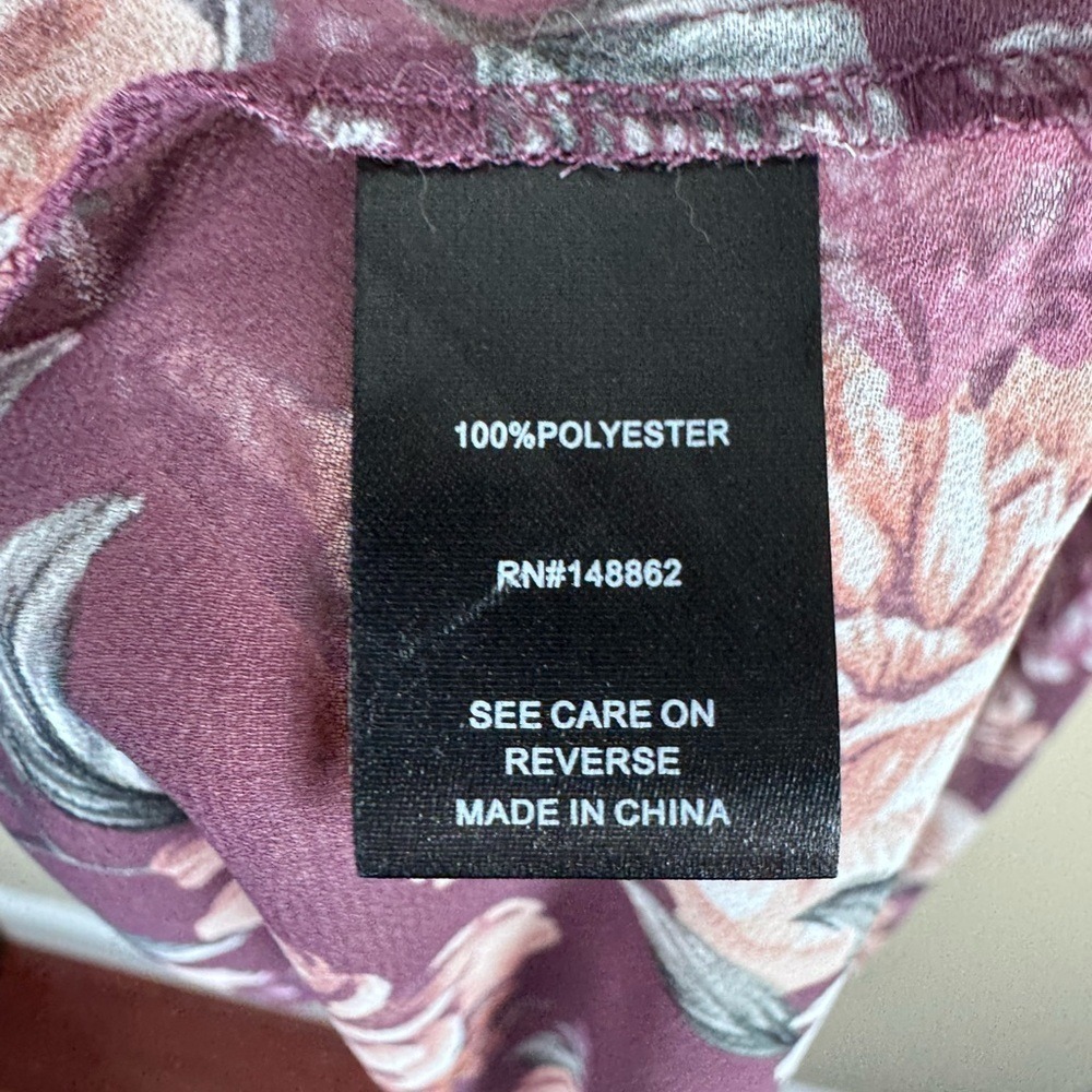 Torrid Floral Buttoned Tunic Size 0 - Picture 5 of 6
